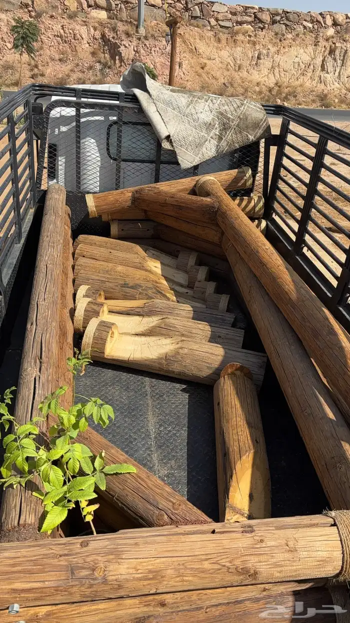 اعمده اناره خشبيه تراثيه 10