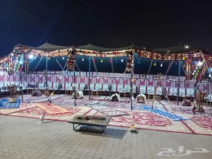 تاجير خيام وبيوت شعر وكراسي وطاولات وكراسي ملكه وكنب مرتفع 6