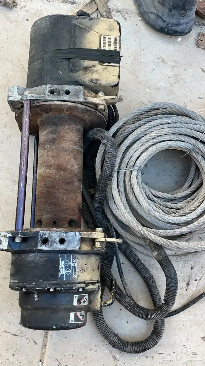 ونش سحب أمريكي وران شغال على الشرط للبيع ونش دينموا سحب 3