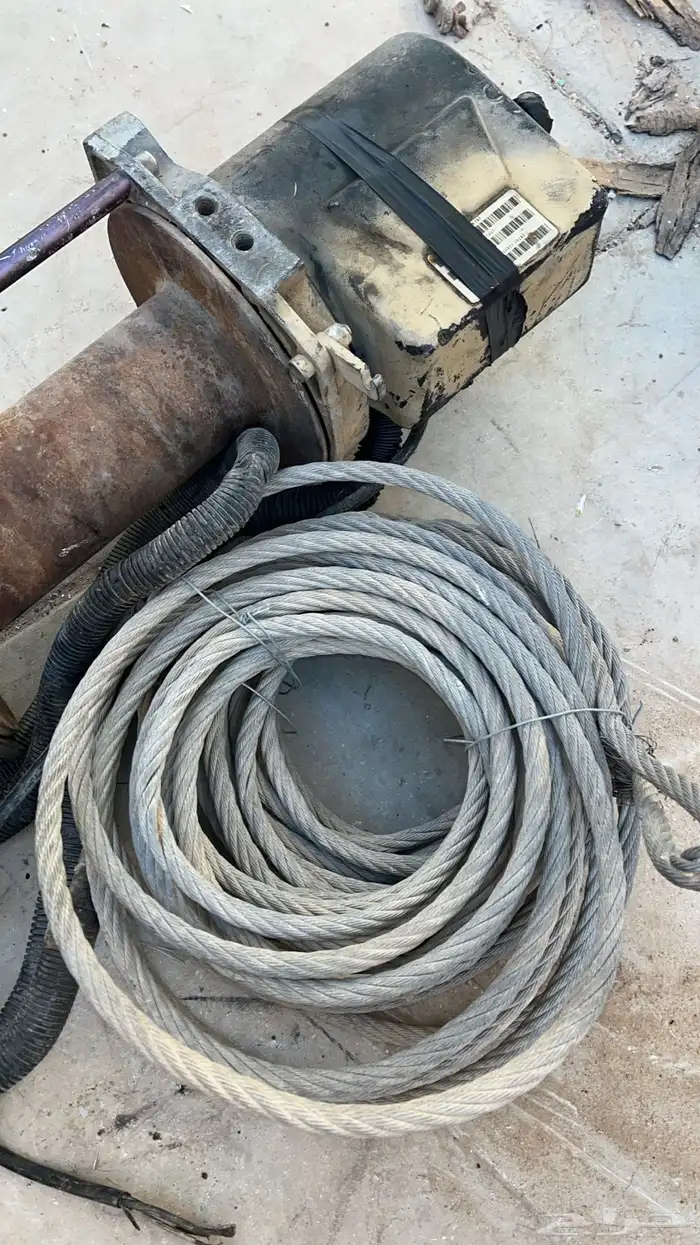 ونش سحب أمريكي وران شغال على الشرط للبيع ونش دينموا سحب 2