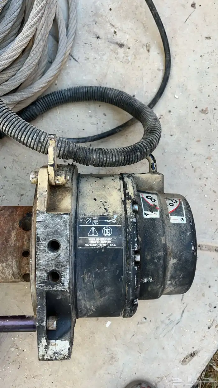 ونش سحب أمريكي وران شغال على الشرط للبيع ونش دينموا سحب 5