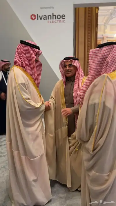 تصوير وزير الصناعه   بندر بن إبراهيم الخريف . 1