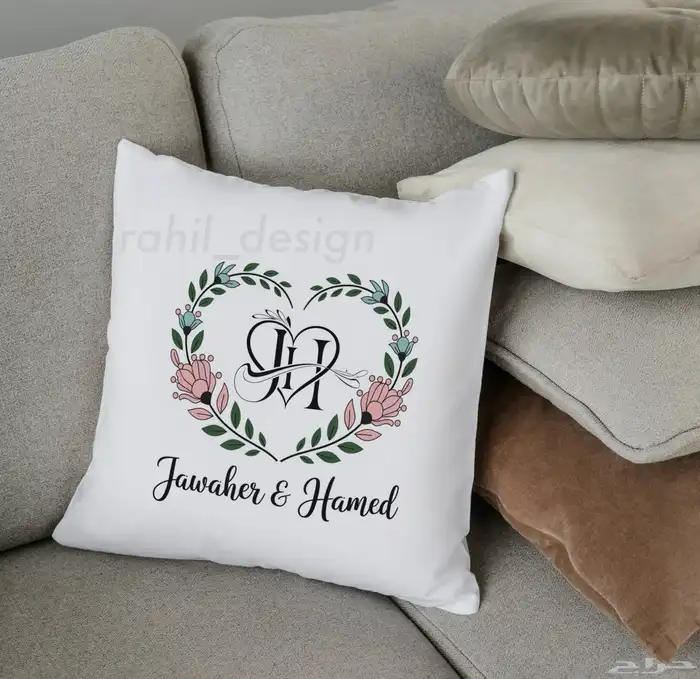 طباعه حرارية  طباعه على مخده (خدادية) 1