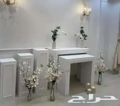 طاولات استقبال للإيجار 17
