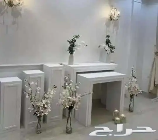 طاولات استقبال للإيجار 17