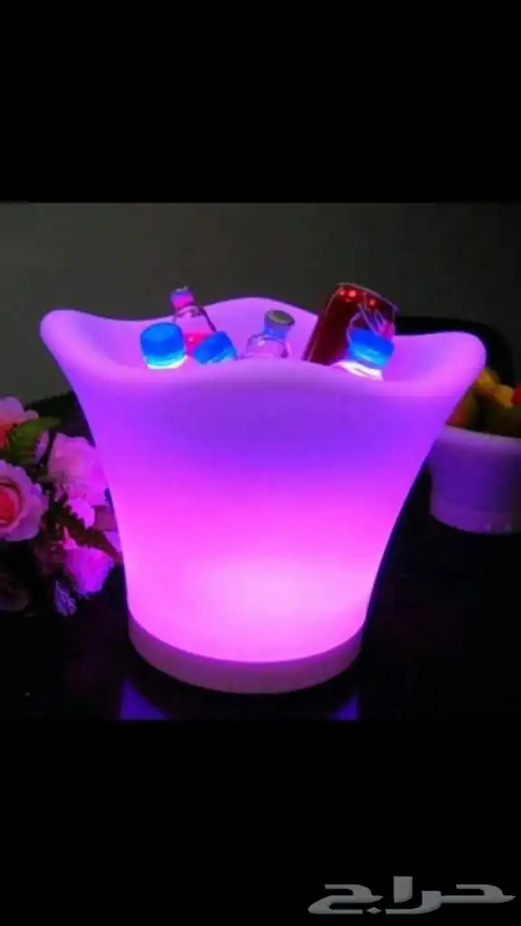 مكعبات مضيئه سيتكلر وعاء ثلج بخار شرار شعله ليازر موفينق 76