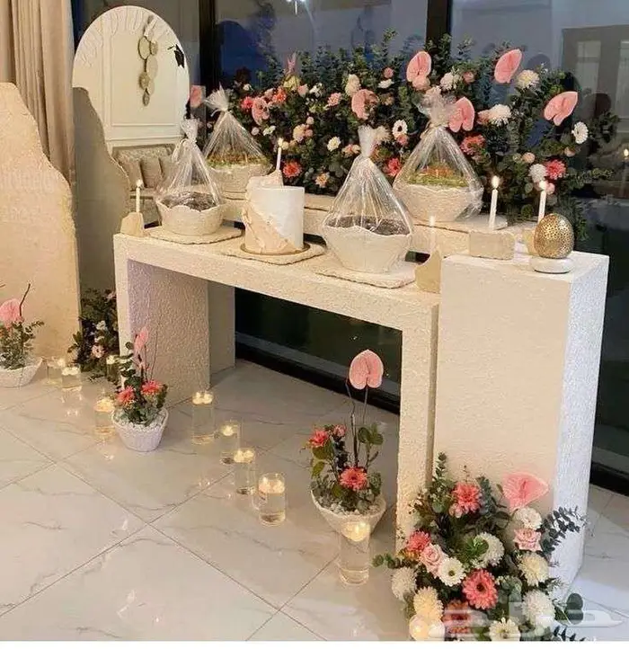 طاولات استقبال للإيجار 10