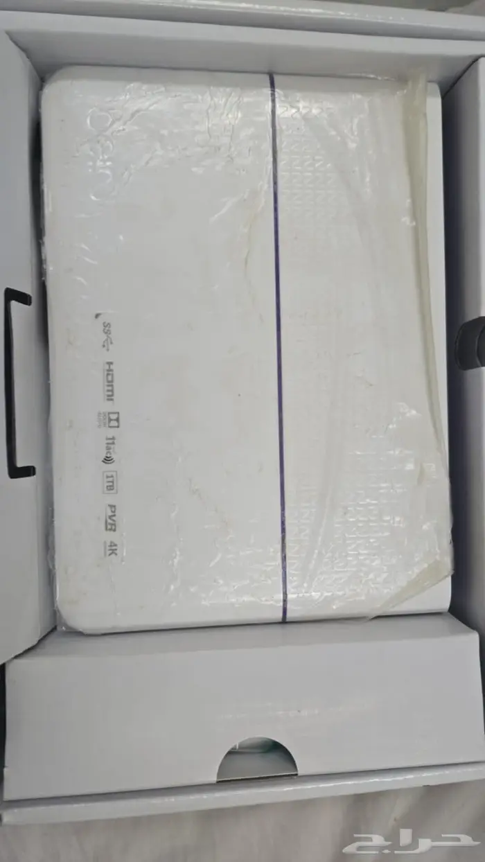 ريسيفر بى ان 4k خليجي بالكرتون والاغراض عالسوم 1