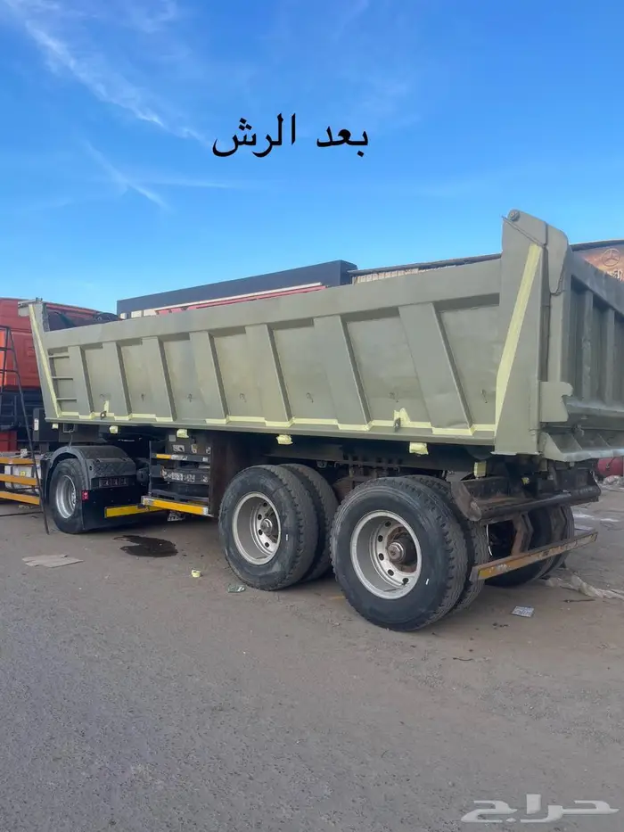 رش صناديق قلابات وتعديل وسطحات 2