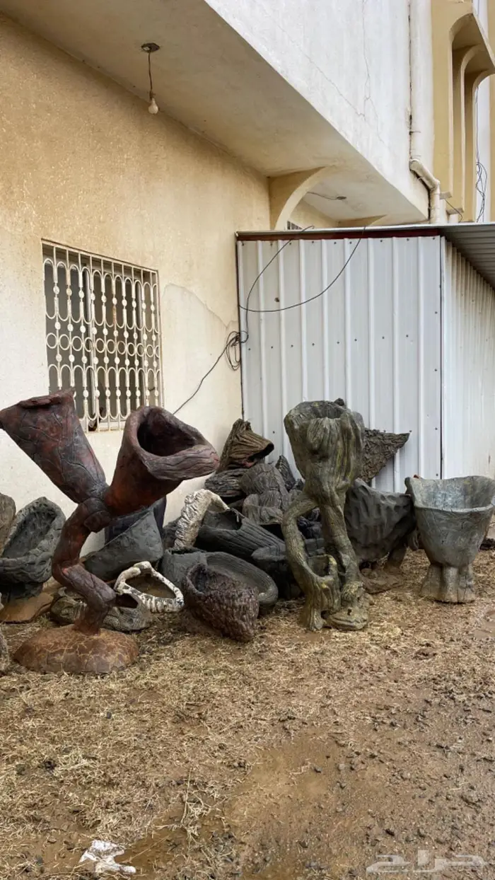 تحف ومزهريات اسمنتيه 3