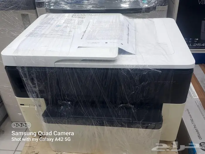 عرض خاص  طابعة HP OfficeJet Pro 7740 مستعملة 0