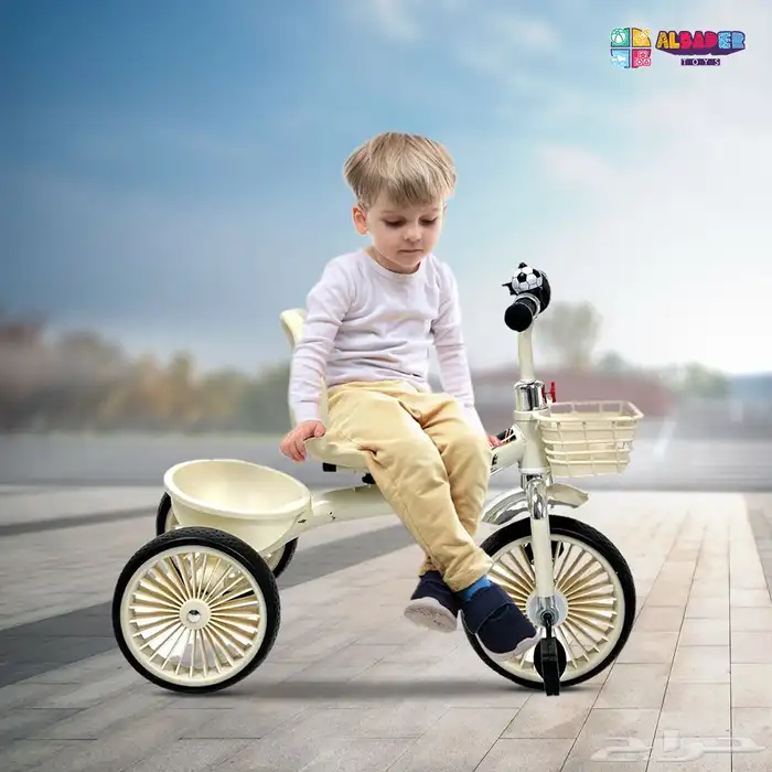 دراجة بتصميم مميز للاطفال - دراجه ثلاثية العجلات بعدة الوان 30
