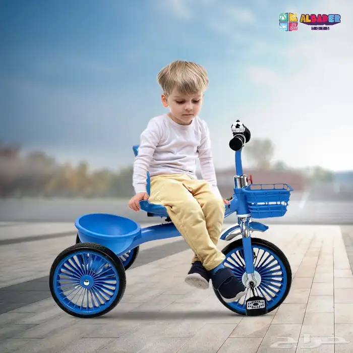 دراجة بتصميم مميز للاطفال - دراجه ثلاثية العجلات بعدة الوان 6