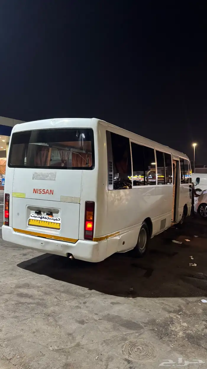 باص نيسان ديزل 30 راكب للايجار كوستر نظيف جدا 1