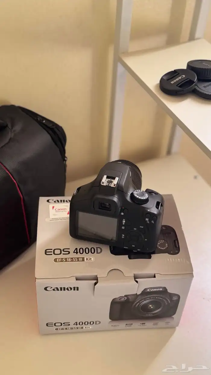 كاميرا جديده سعتها 4000D مع عدسة EF-S ودقة 18 ميجابكسل 1