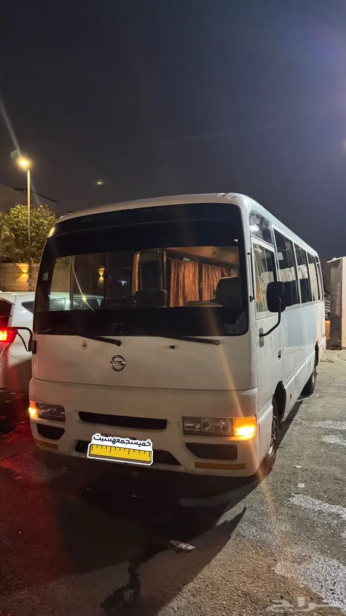 باص نيسان ديزل 30 راكب للايجار كوستر نظيف جدا 0