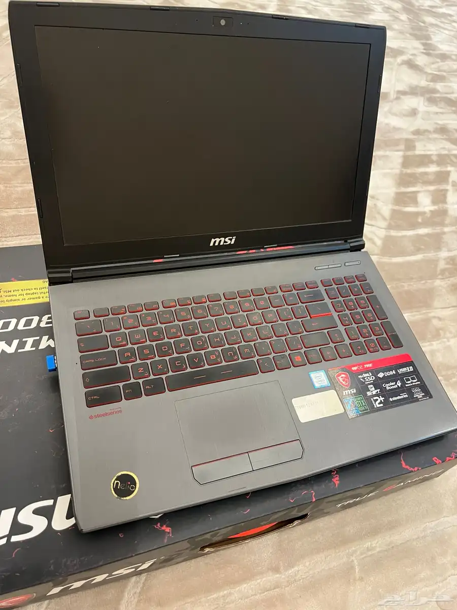 لابتوب قيمين msi الجيل السابع 9