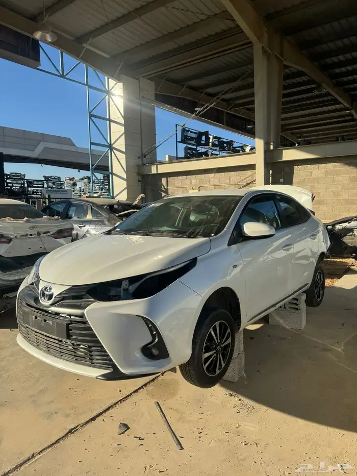 تشليح قطع غيار يارس مصدومه - 2022 1