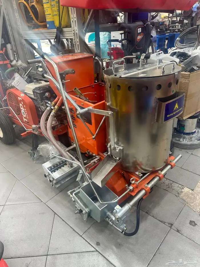 علامة وتخطيط الاسفلت 2