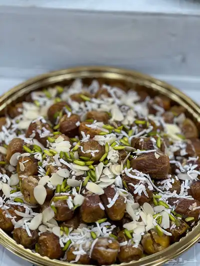 تمر محشي. (صحن الجمعات) 1