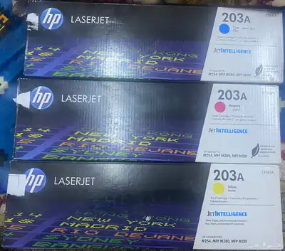حبر طابعه hp ملون. 0