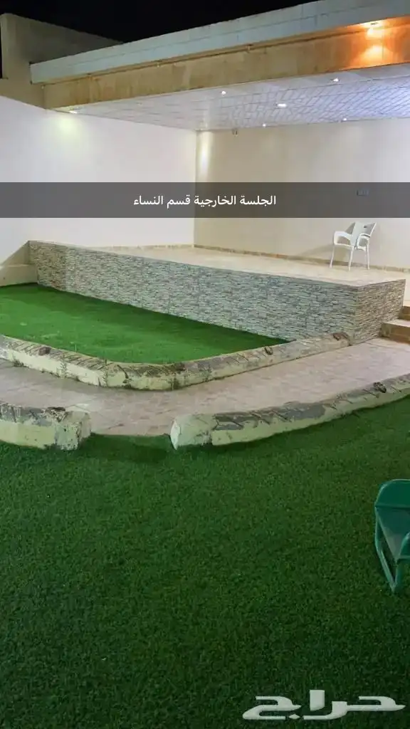 استراحة للايجار بالشهر وبالسنة بالسر الصوطه 0
