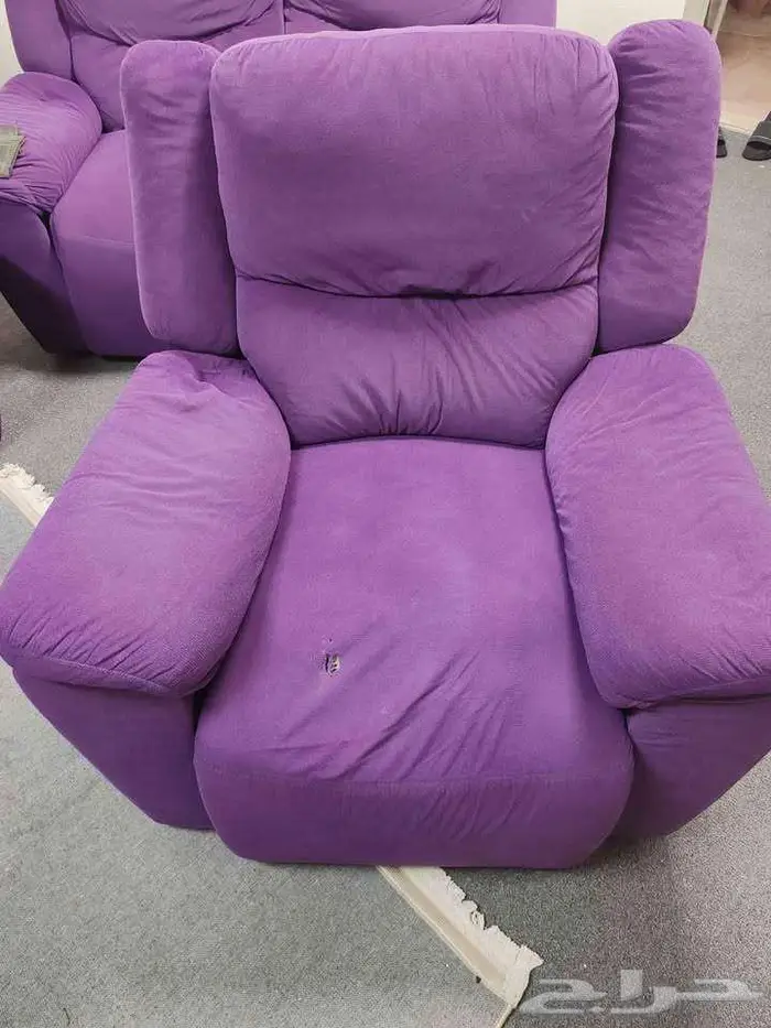 كنب استرخاء متحرك او صوفا استرخاء lazy boy ركنة لون مميز 6