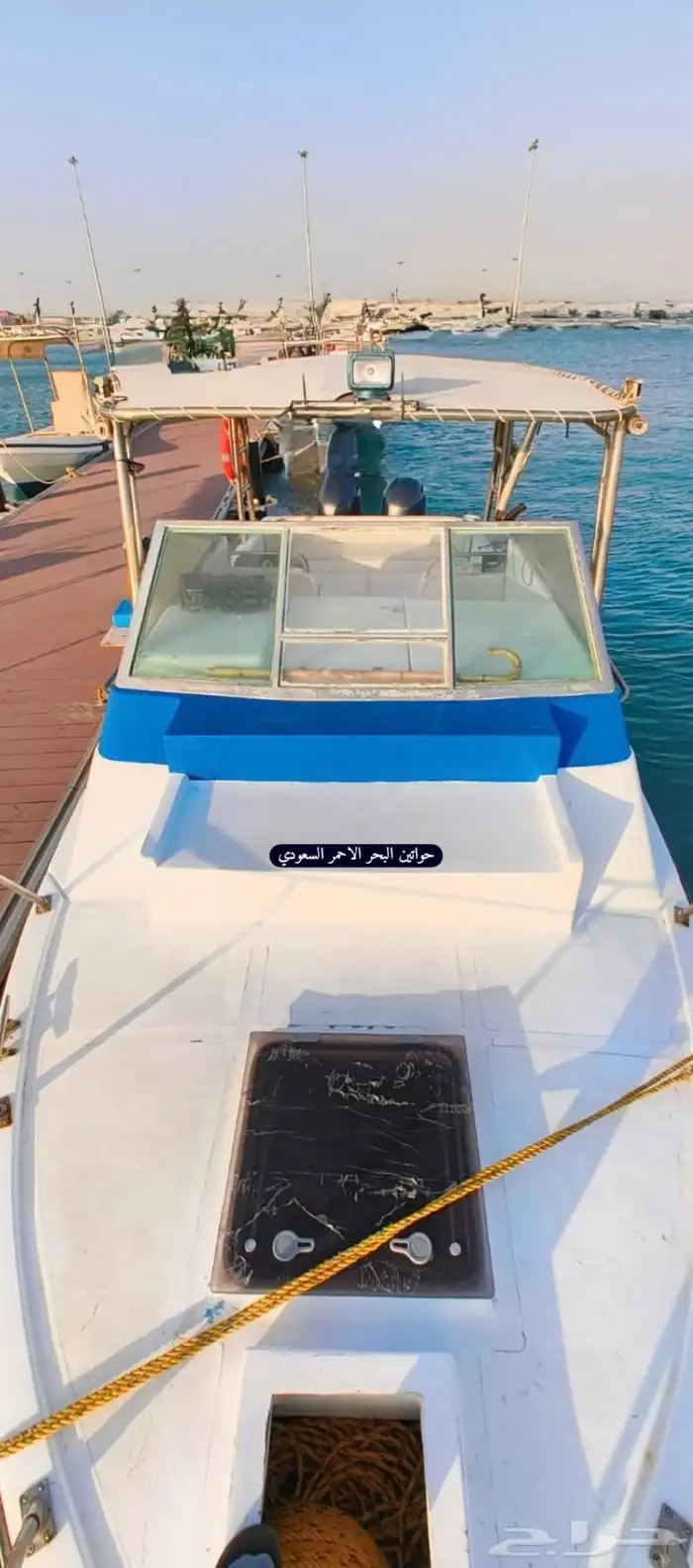 للبيع قارب ميني يخت امريكي 4 استروك 115 ياماها 12