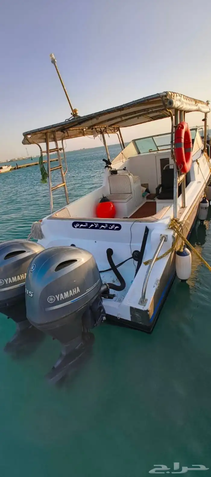 للبيع قارب ميني يخت امريكي 4 استروك 115 ياماها 23