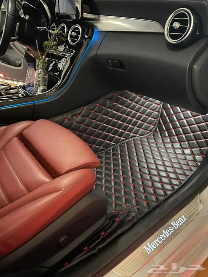 فاخرة ارضيات جلد مارسيديس 10