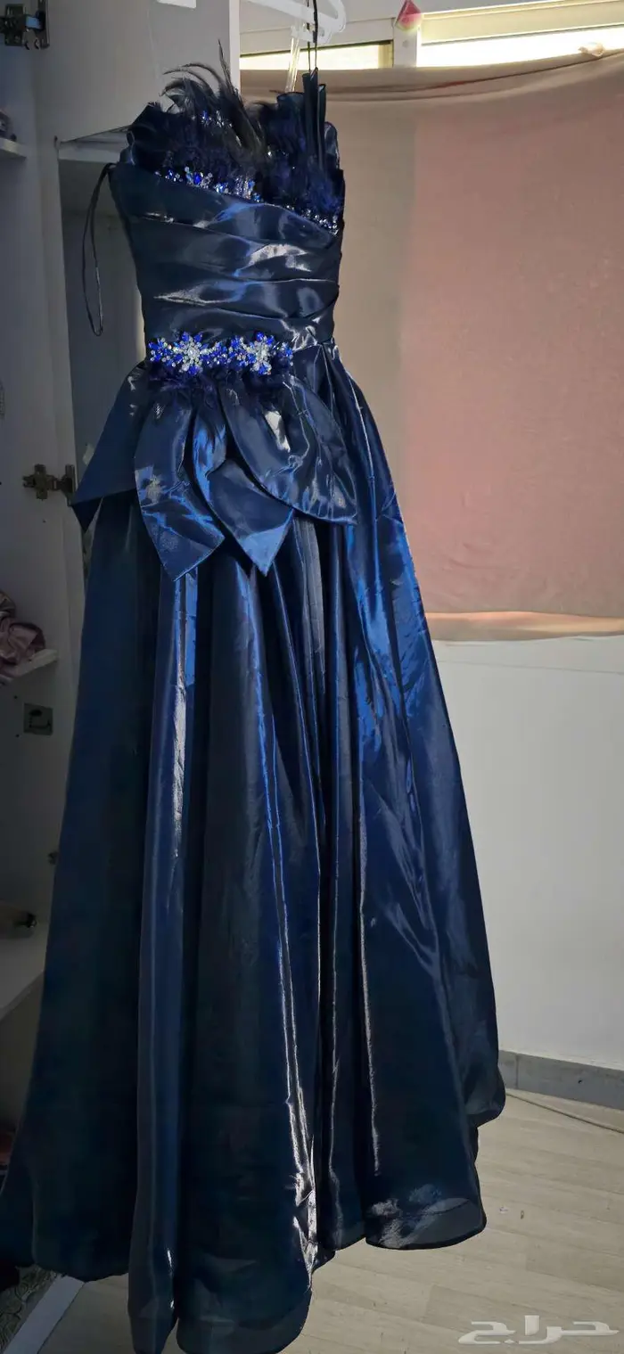 فستان كحلي مقاس سمول 2