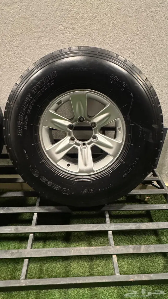 للبيع كفرات مع جنط واحد صيني درجة اولى 3