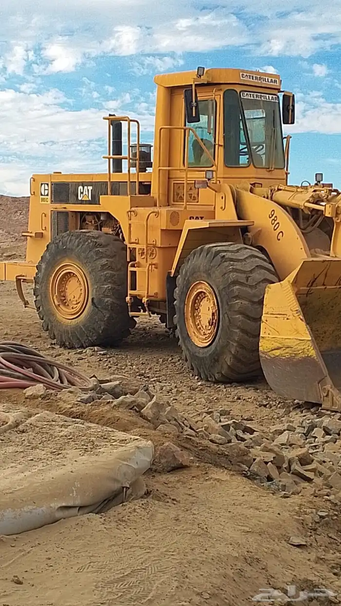 شيول نظيف 980 سي للإجار أو للبيع 980C Wheel Loader for sale 0