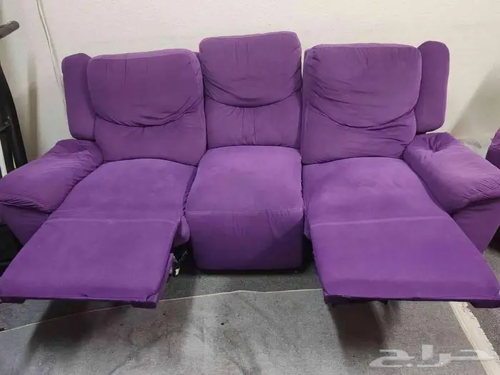 كنب استرخاء متحرك او صوفا استرخاء lazy boy ركنة لون مميز 1