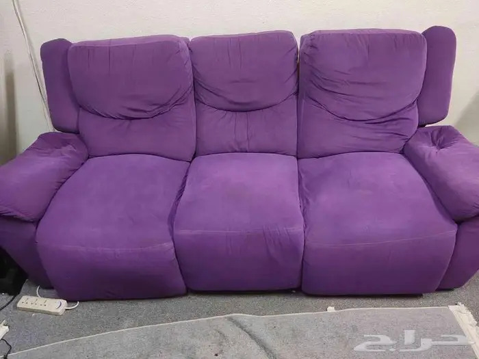 كنب استرخاء متحرك او صوفا استرخاء lazy boy ركنة لون مميز 2