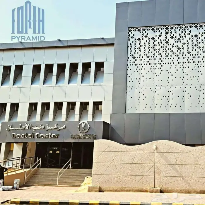 توريد وتركيب كلادينج وجهات زجاج استركشر 22