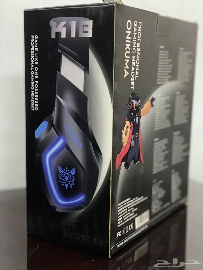 سماعة قيمينق كيبلOnikum K1Gaming professional wired Headset 0