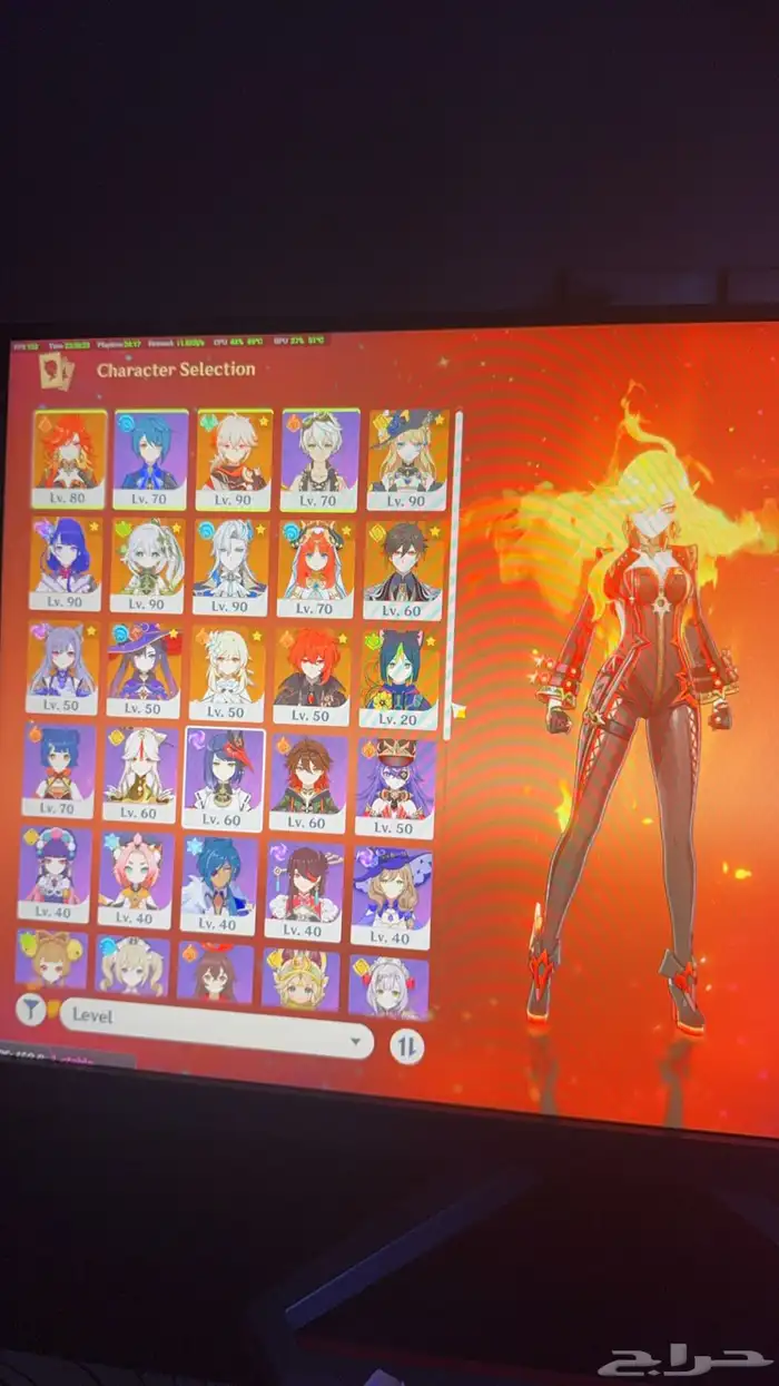 حساب قينشن امباكت كل الاركون فيه معدا فورينا و فينتي 0