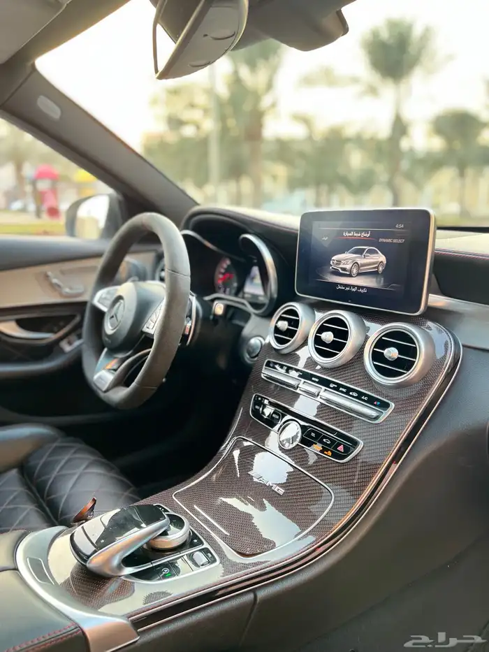 مرسيدس C63s AMG قمة النظافة 2015 بحالة الوكالة ( تم البيع ). 35