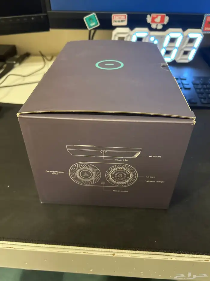 جهاز orion 2 شاحن لاسلكي و قاعده تسخين و تبريد لكوب القهوه 3