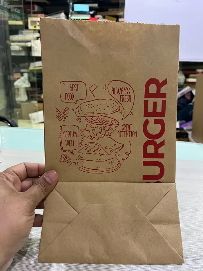 مطبوعات أكياس ورقيه ورق ساندويش بوكسات 2