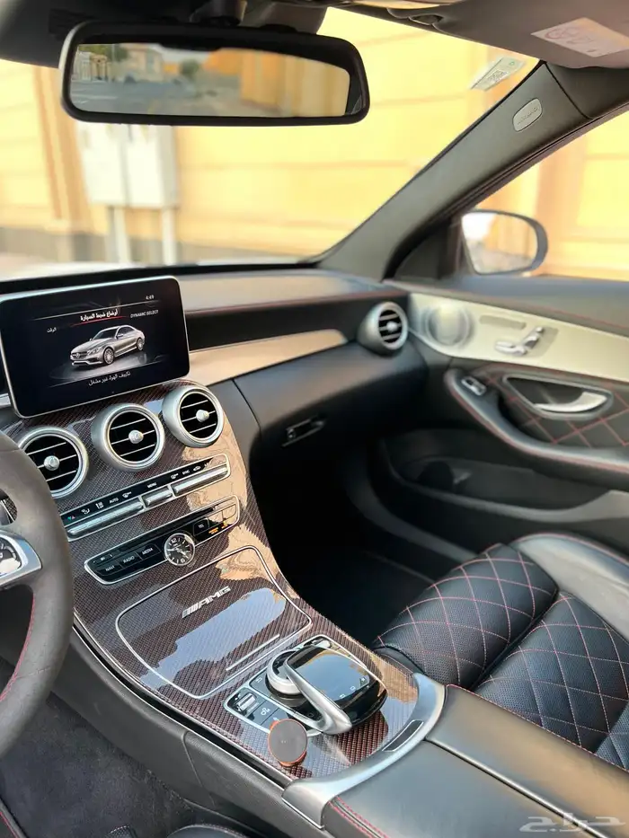 مرسيدس C63s AMG قمة النظافة 2015 بحالة الوكالة ( تم البيع ). 24