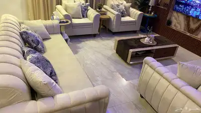 طقم كنب استخدام اقل من اسبوع (جديد) 6