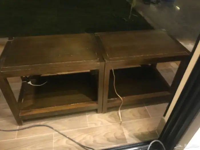 طاولتين خشب 6