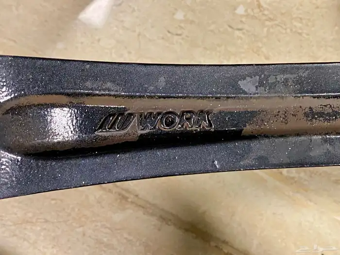 جنوط من شركة WORK مقاس 20 عرضين 4