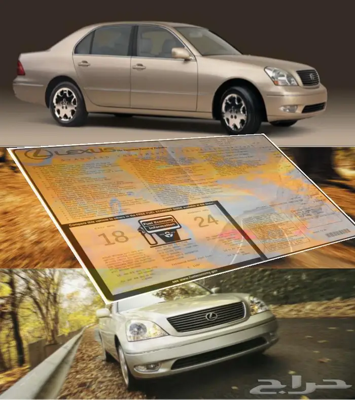 تفصيل استكر لكزز ls430 -400-rx-gtx-ls- 0