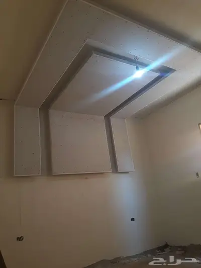 فني ديكورات جبس بورد سمنت بورد دهان ترميم وتشطيبات منزليه 6
