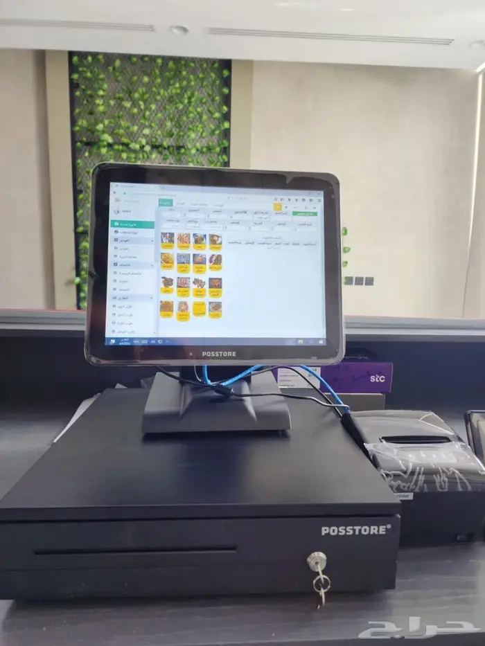 كاشير بقالة بمعالج i5 رام 8 هارد 256 ssd بضمان سنة استبدال 5