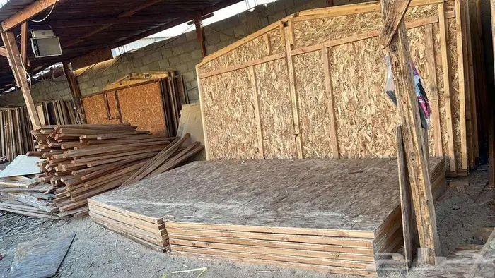 غرف خشب ضد المطر وشمس 8