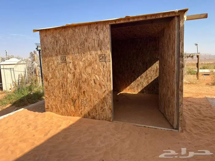 غرف خشب ضد المطر وشمس 9